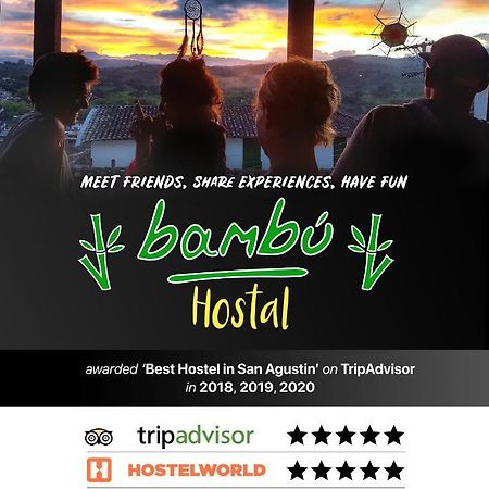 San Agustín Hostal Bambu מראה חיצוני תמונה
