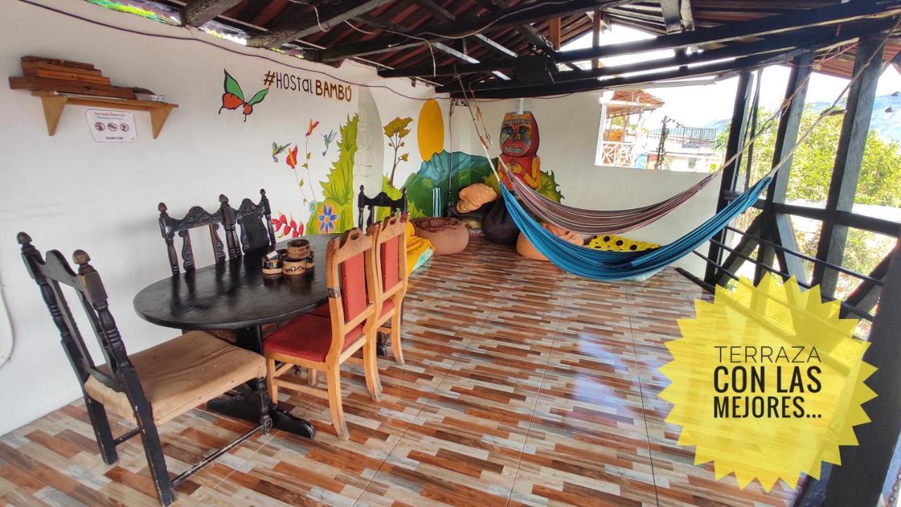San Agustín Hostal Bambu מראה חיצוני תמונה