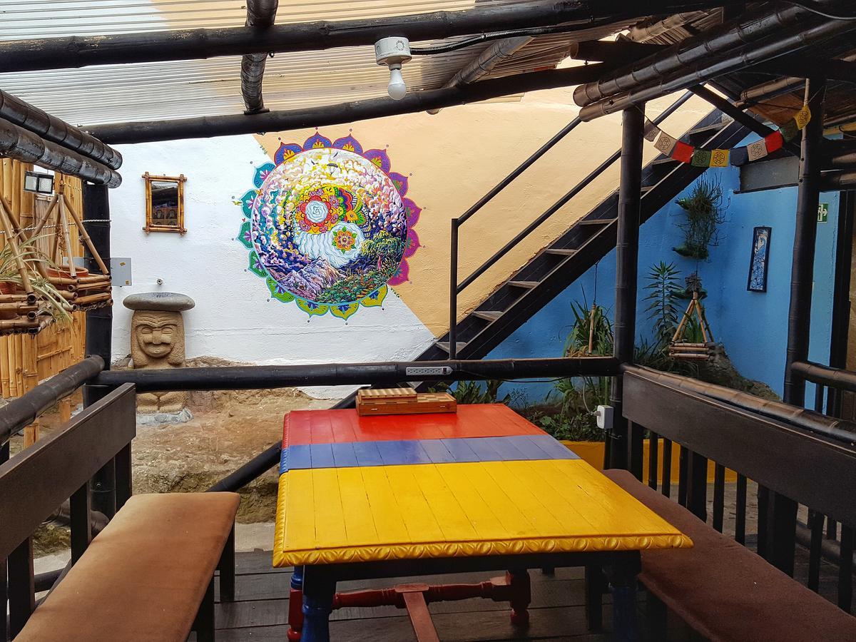 San Agustín Hostal Bambu מראה חיצוני תמונה