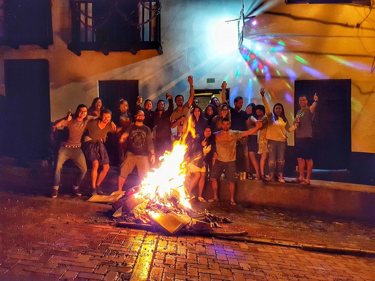 San Agustín Hostal Bambu מראה חיצוני תמונה